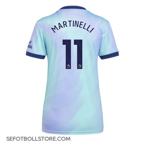 Arsenal Gabriel Martinelli #11 Replika Tredje Tröja Dam 2024-25 Kortärmad